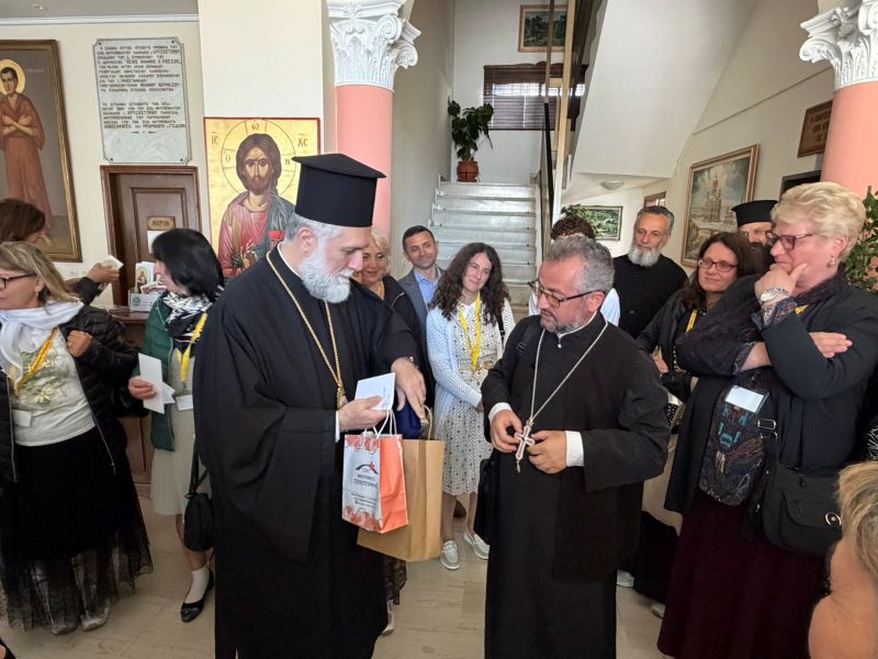 Η Ορθόδοξη Ρουμάνικη Κοινότητα της Τσιβιταβέκια στη Μητρόπολη Χαλκίδος