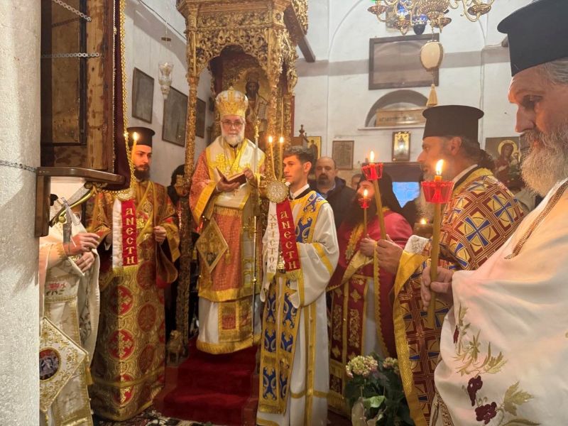 Μεγαλοβδόμαδο στη Σκόπελο με τον Επίσκοπο Σκοπέλου Νικόδημο