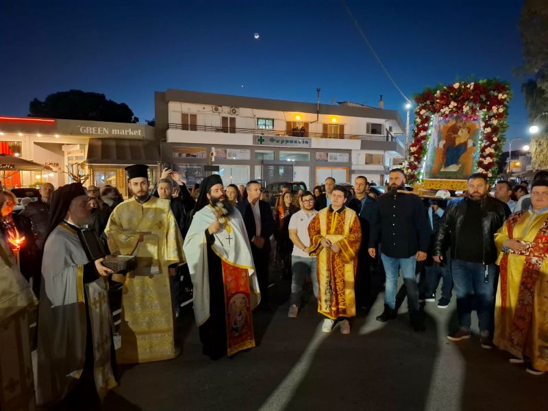 Πανηγύρισε η Ενορία της Παναγίας Παραβουνιώτισσας στην Ερέτρια