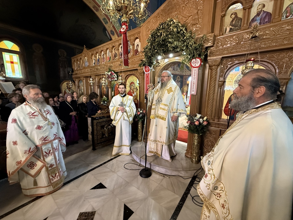 Πανηγύρισε ο Ι.Ν. Αγίου Αποστόλου Θωμά στη Λάρισα – Αποκαταστάθηκαν πλήρως οι ζημιές από τις πλημύρες το 2023