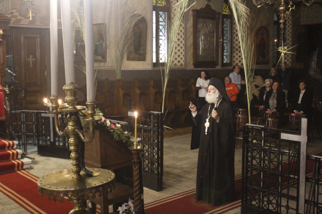 Ευχές για ειρήνη από τον Πατριάρχη Αλεξανδρείας στην Ακολουθία του Νυμφίου