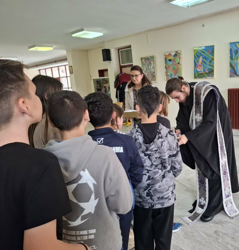 Ιερό Ευχέλαιο στο 2ο Δημοτικό Σχολείο Ερέτριας