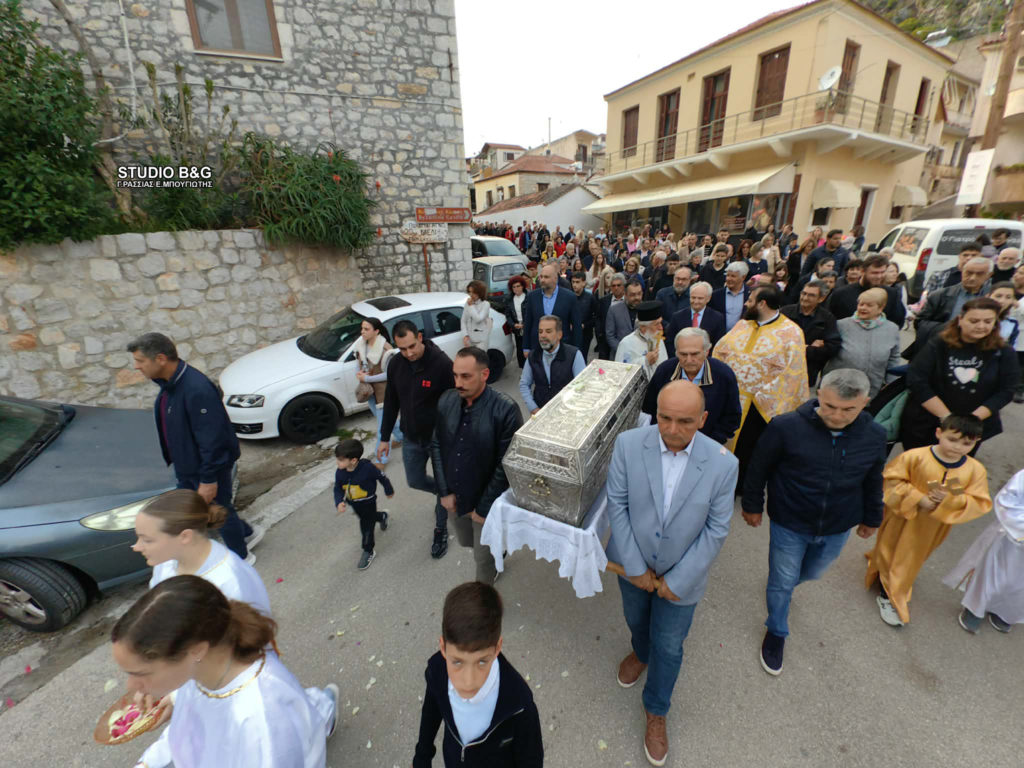 Η Νέα Επίδαυρος εορτάζει τη μνήμη του Προστάτη της, Αγίου Λεωνίδη