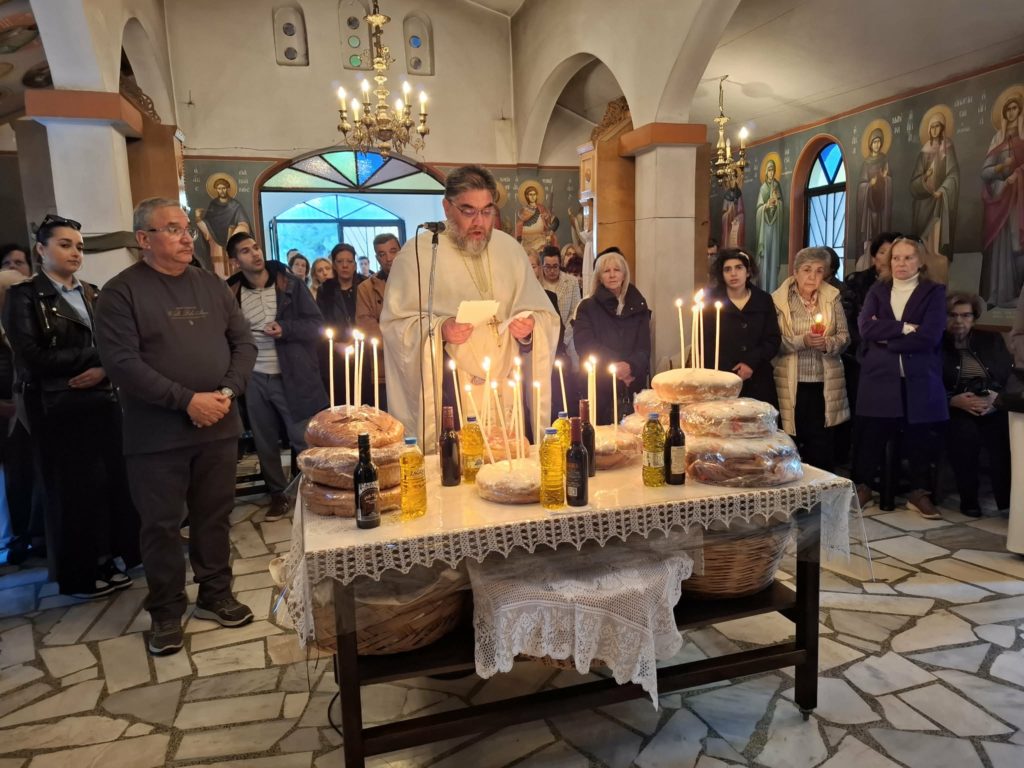 Η εορτή των Αγίων Ραφαήλ, Νικολάου και Ειρήνης στην Μαγούλα Ερέτριας