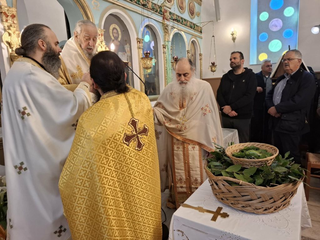H Κυριακή των Βαΐων στην Ιερά Μητρόπολη Καρυστίας και Σκύρου