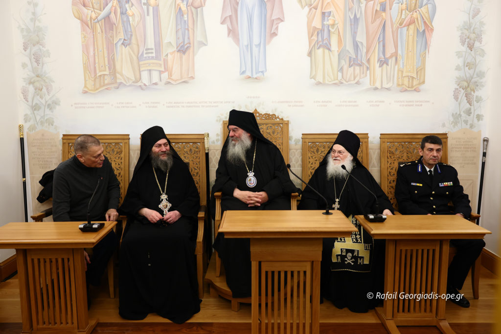 Ομιλίες στο Συνοδικό της Ι.Μ.Μ. Βατοπαιδίου από Αγιορείτες Πατέρες και τον Μητροπολίτη Λεμεσού (ΒΙΝΤΕΟ)