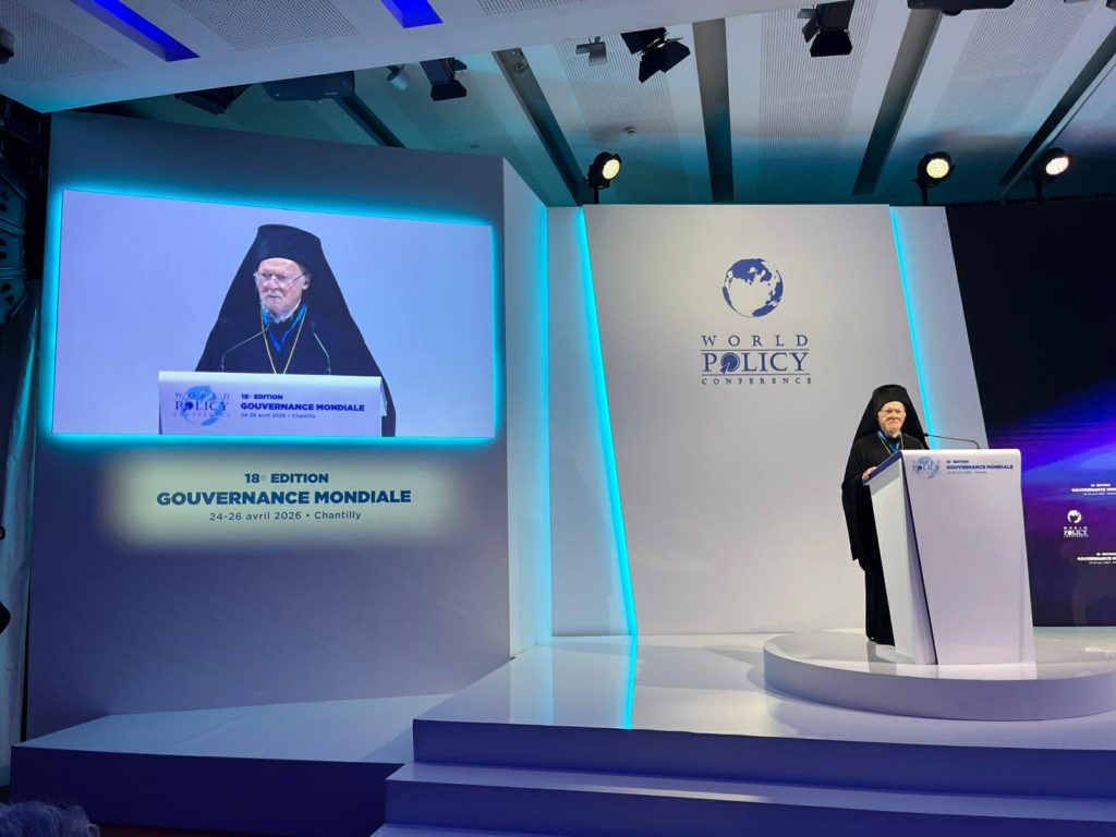 Ecumenical Patriarch Bartholomew: “Behind statistics and economic analyses lie human realities”