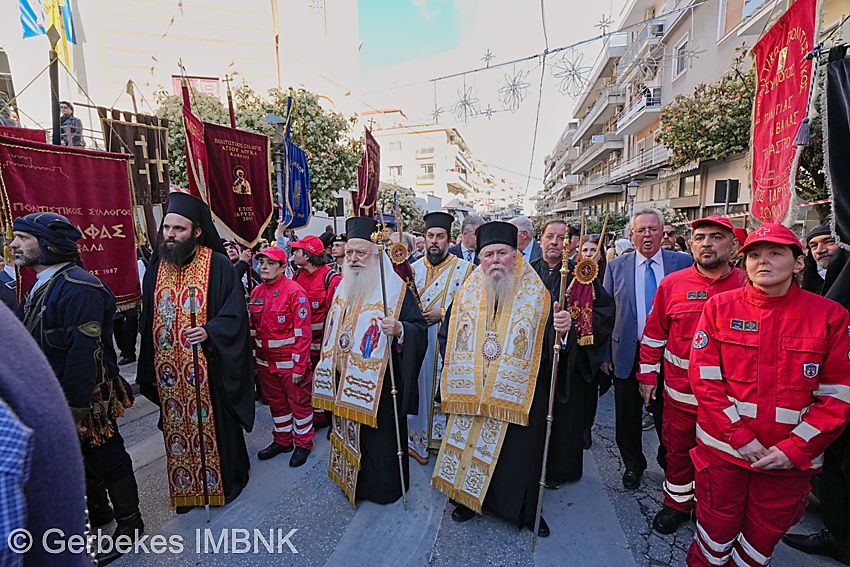 Πάνδημη υποδοχή της Παναγίας Σουμελά στην Καβάλα (ΦΩΤΟ-ΒΙΝΤΕΟ)