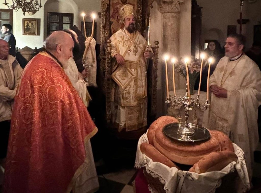 Ιερά Αγρυπνία για την Έγερση του Αγίου Λαζάρου στη Σαντορίνη