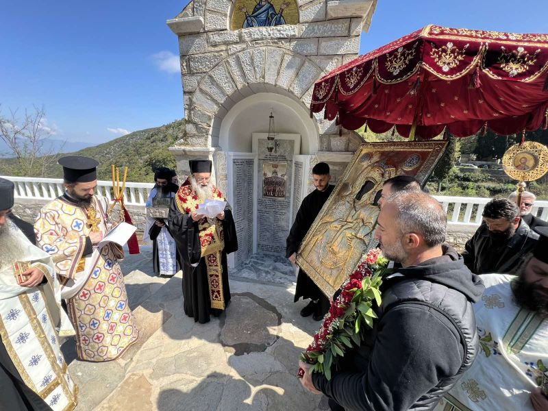 Η Κυριακή του Θωμά στην Ιερά Μονή Παναγίας Εικοσιφοίνισσας