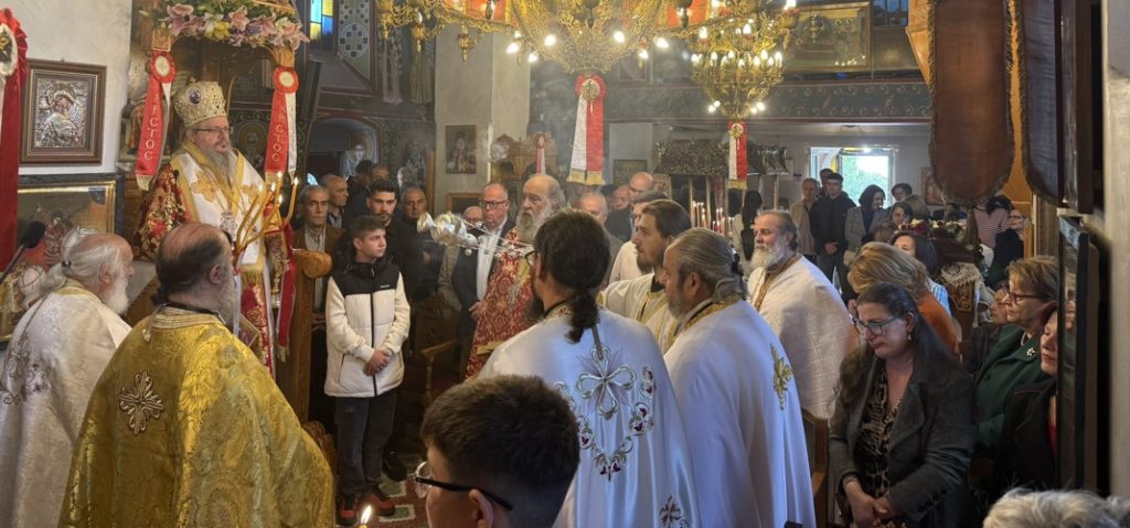 Ο Αναστάσιμος Εσπερινός της Ζωοδόχου Πηγής στην Ελάτεια. (ΗΧΗΤΙΚΟ)