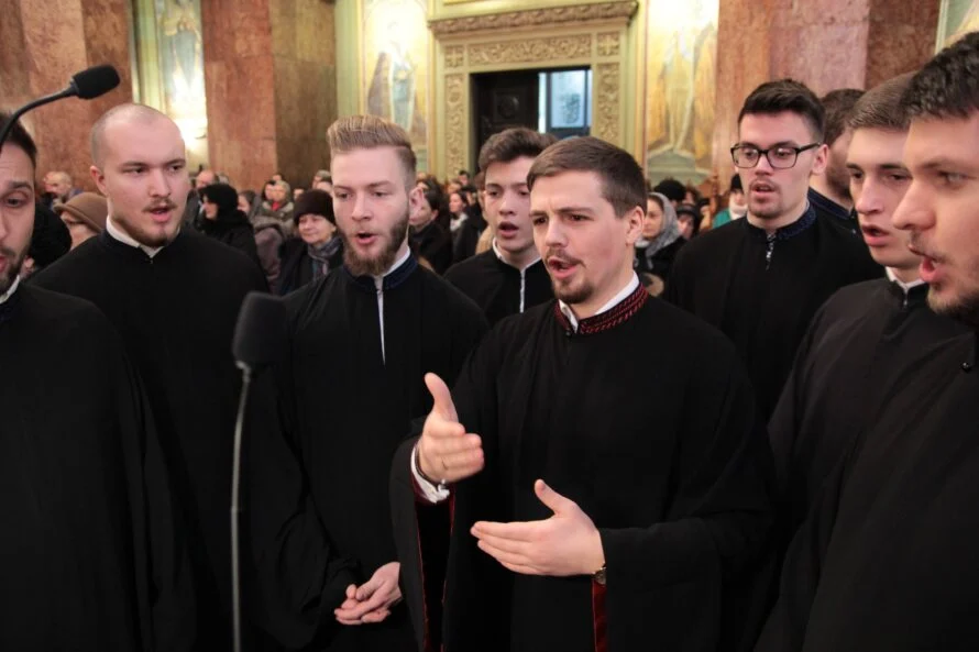 Grupul Anastasios, condus de dr. Iustinian Simion, va oferi răspunsurile liturgice la Catedrala Patriarhală