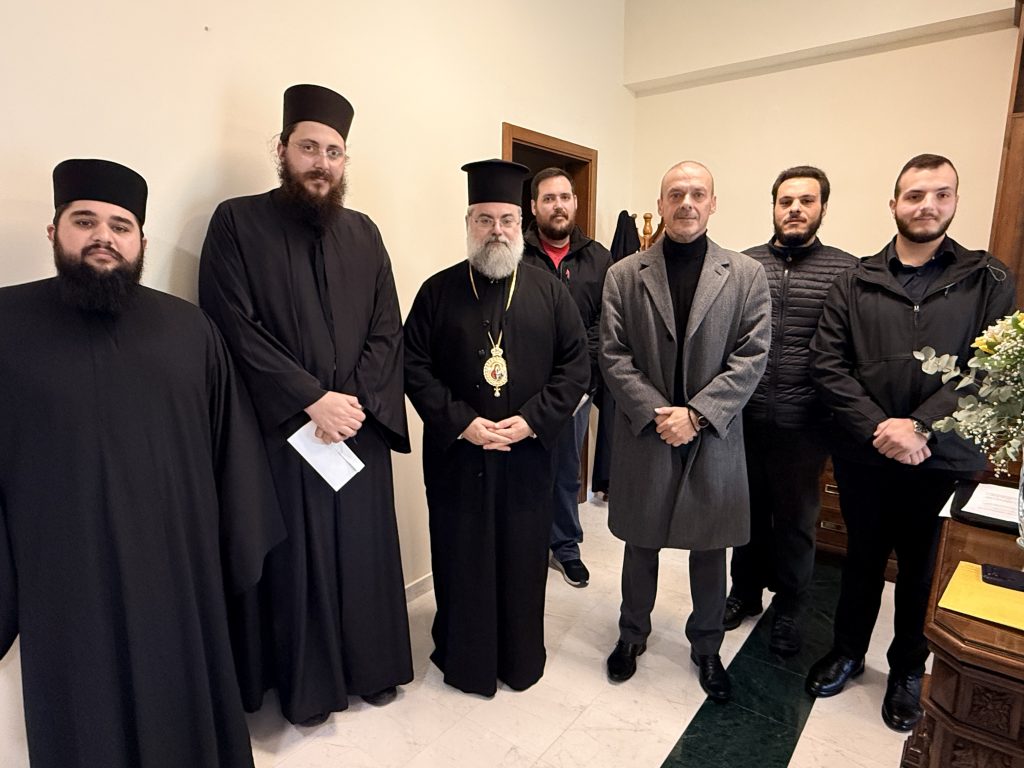 Υποψήφιοι της ΣΜΥΚ πήραν την ευλογία του Μητροπολίτη Κυδωνίας και Αποκορώνου Τίτου