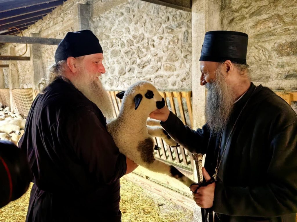 Ο Πατριάρχης Σερβίας επισκέφθηκε το κτήμα της Ιεράς Μονής Βίσοκι Ντέτσανι