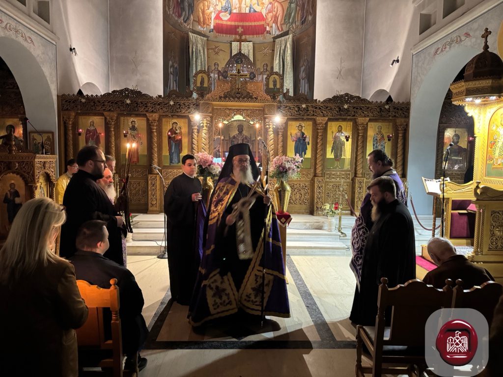 Ο Όρθρος της Μ. Πέμπτης στη Μητρόπολη Αλεξανδρουπόλεως