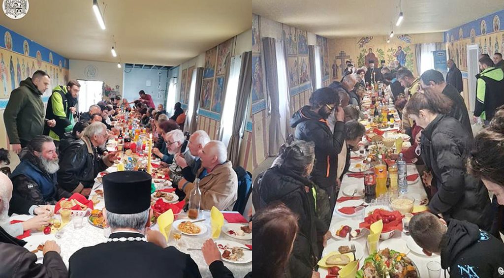 Васкршња трпеза у Народној кухињи Епархије бачке