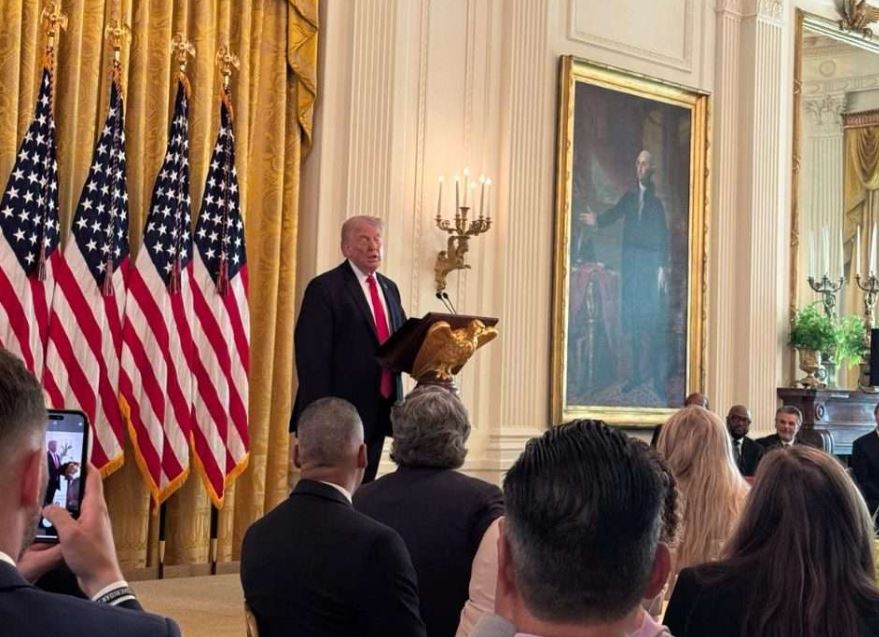 Ο Διοκλείας Νεκτάριος στο Πασχαλινό γεύμα Τραμπ στον Λευκό Οίκο