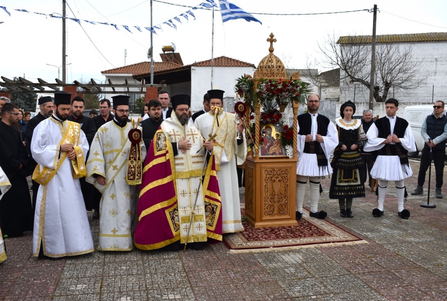 Η Εικόνα της Παναγίας «Γιάτρισσας» στο Παλλάδιο Ροδόπης