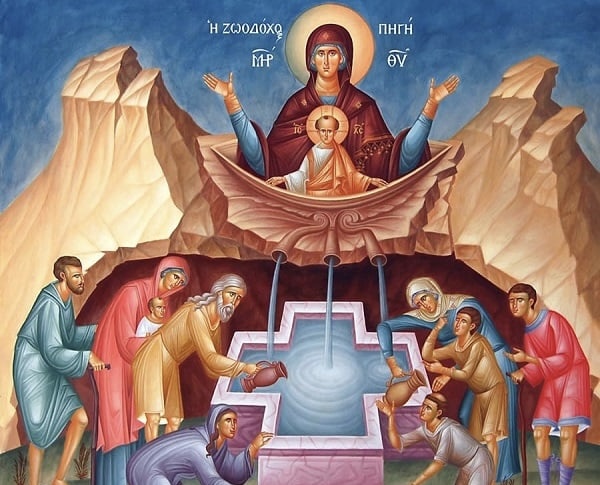 Η Ζωοδόχος Πηγή – Πως καθιερώθηκε η εορτή