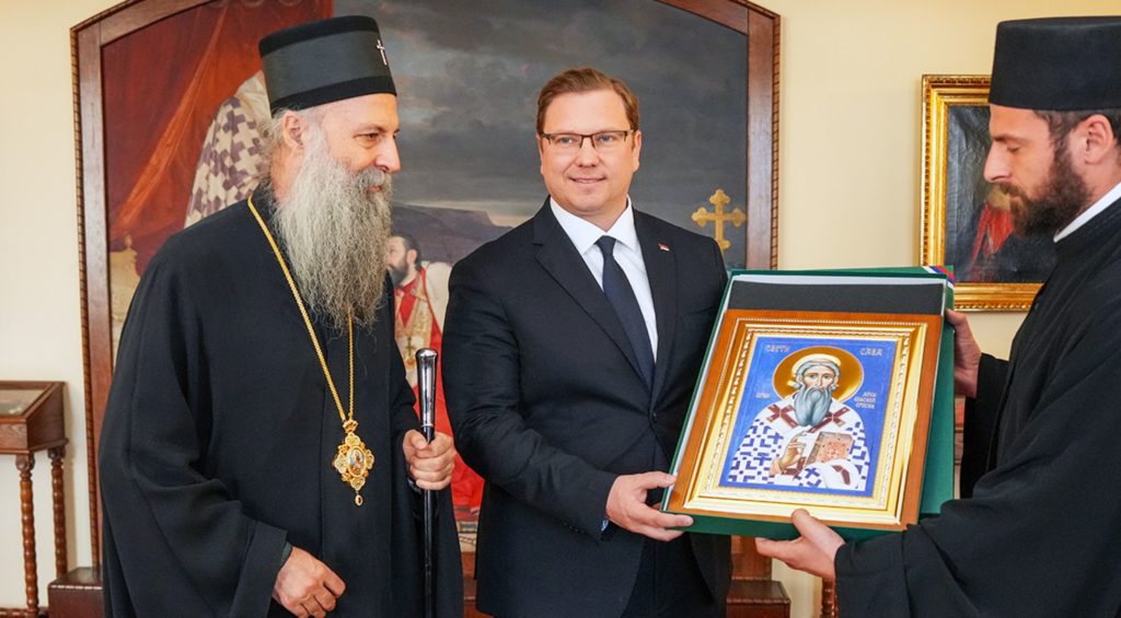 Ο Πατριάρχης Πορφύριος για τους Σέρβους της Διασποράς