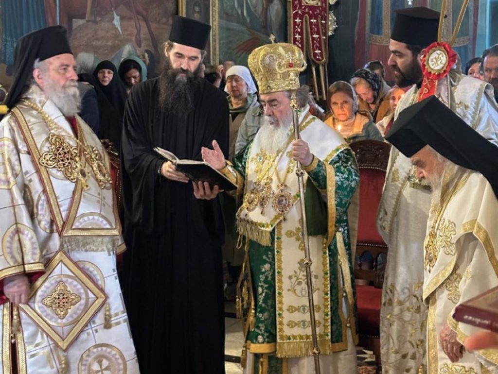 Με περιορισμούς εορτάστηκε η Έγερση του Αγίου Λαζάρου στο Πατριαρχείο Ιεροσολύμων