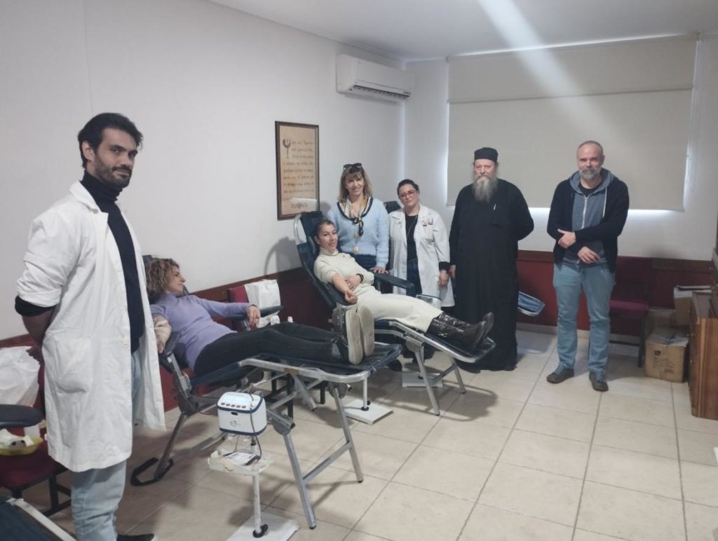 Επιτυχής και η 114η αιμοδοσία στον Άγιο Τρύφωνα Καματερού