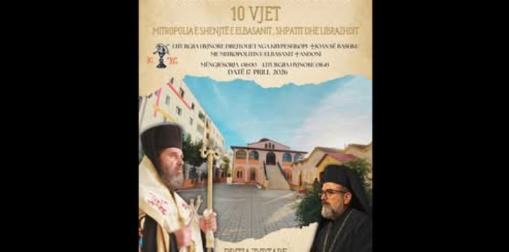 10-Vjetori i Fronëzimit të Hirësisë së tij imzot Andoni si Mitropolit i Elbasanit