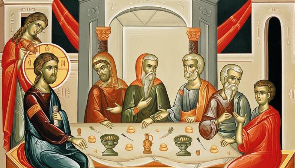 E MËRKURA E MADHE. Lyerja e këmbëve të Zotit Krisht.