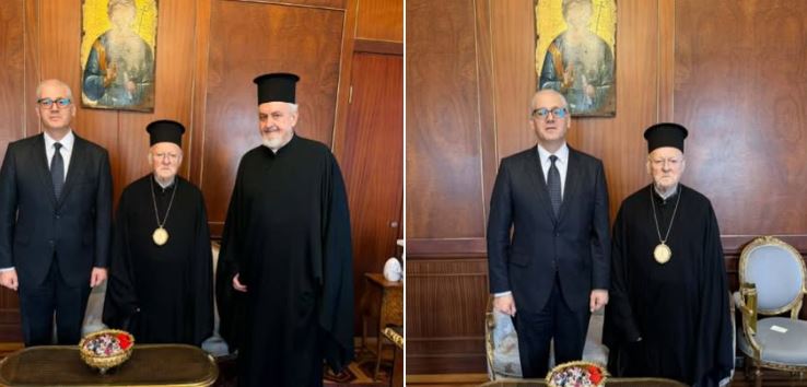 ‎زار البطريركية المسكونية سفير مصر في أنقرة