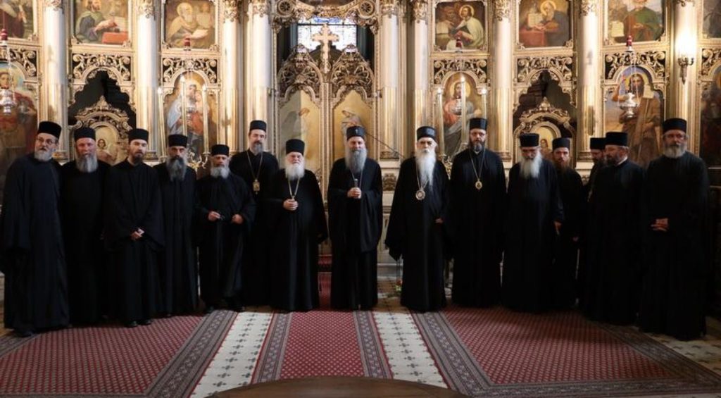 Епархију бачку посетио игуман ватопедски Јефрем