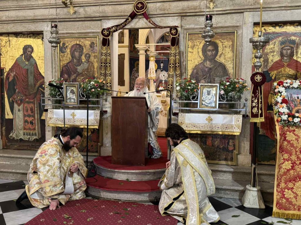 Μητροπολίτης Κερκύρας: «Tο Πανάγιο Πνεύμα καλεί όλους σε ενότητα»
