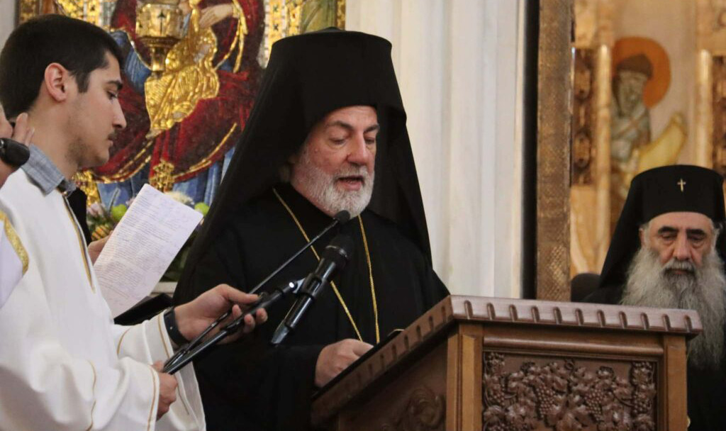 მსოფლიოს საპატრიარქოს წარმომადგენელმა შიო მესამეს მიმართა – სიმამაცით და მტკიცე ნებით უწინამძღვრეთ, დამწყსეთ თქვენდამი რწმუნებული სამწყსო, თქვენთან არის პატრიარქ ბართლომეოსის ძმური სიყვარული და ლოცვები