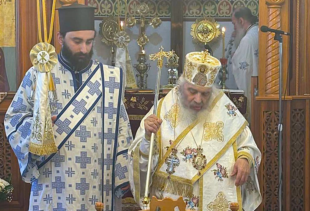 Αρχιερατική Θεία Λειτουργία στην πανήγυρη του Αγίου Επιφανίου Αλμωπίας