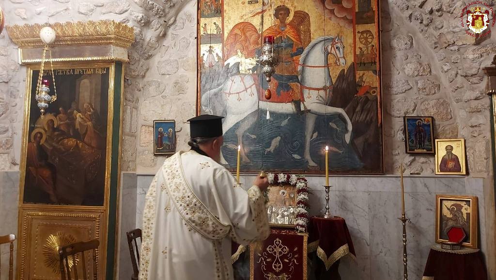 Η εορτή του Αγίου Γεωργίου του Τροπαιοφόρου στο Πατριαρχείο Ιεροσολύμων