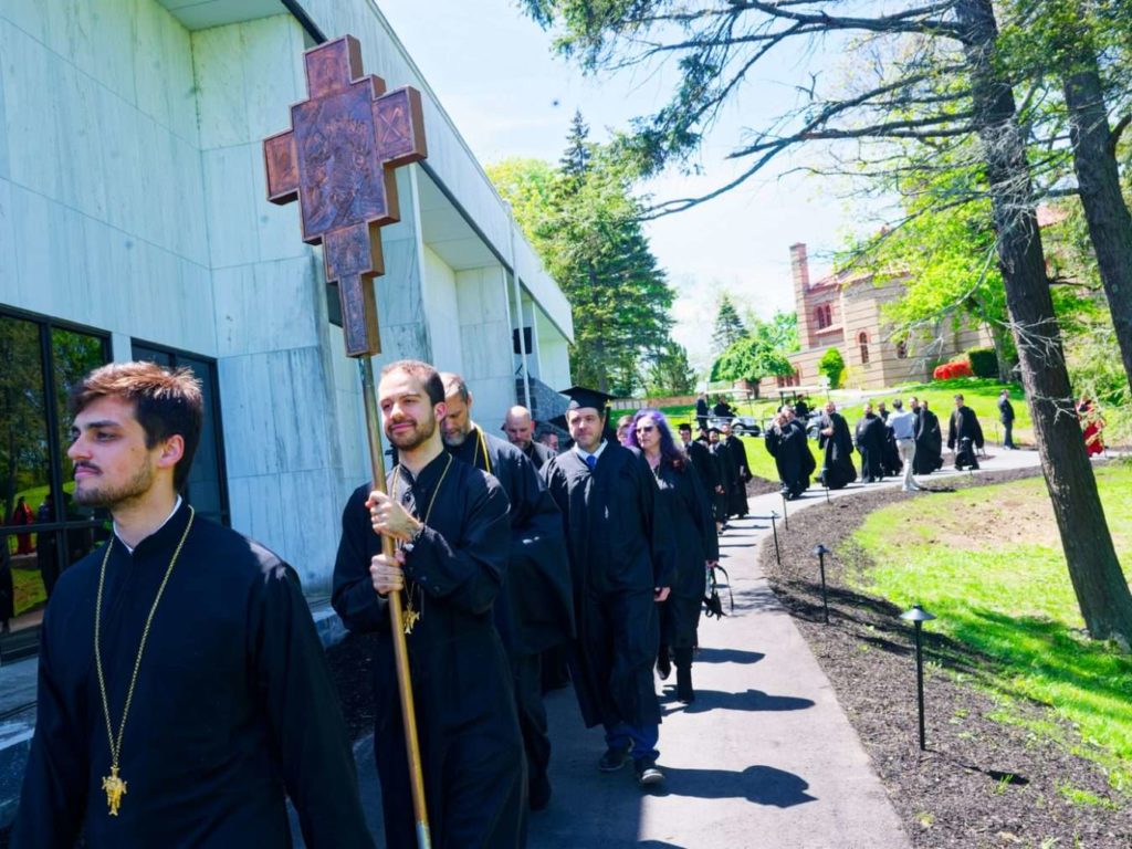 Hellenic College Holy Cross confers nearly 60 degrees at 84th Commencement
