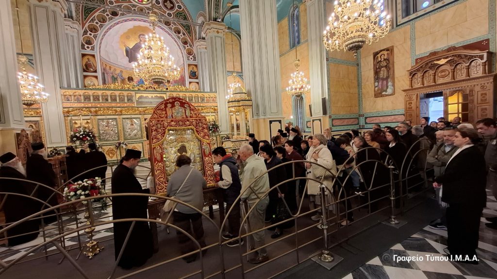 Αναχώρηση της Εικόνας του «Άξιον Εστί» από την Ι. Π. Μεσολογγίου το Σάββατο 9 Μαΐου