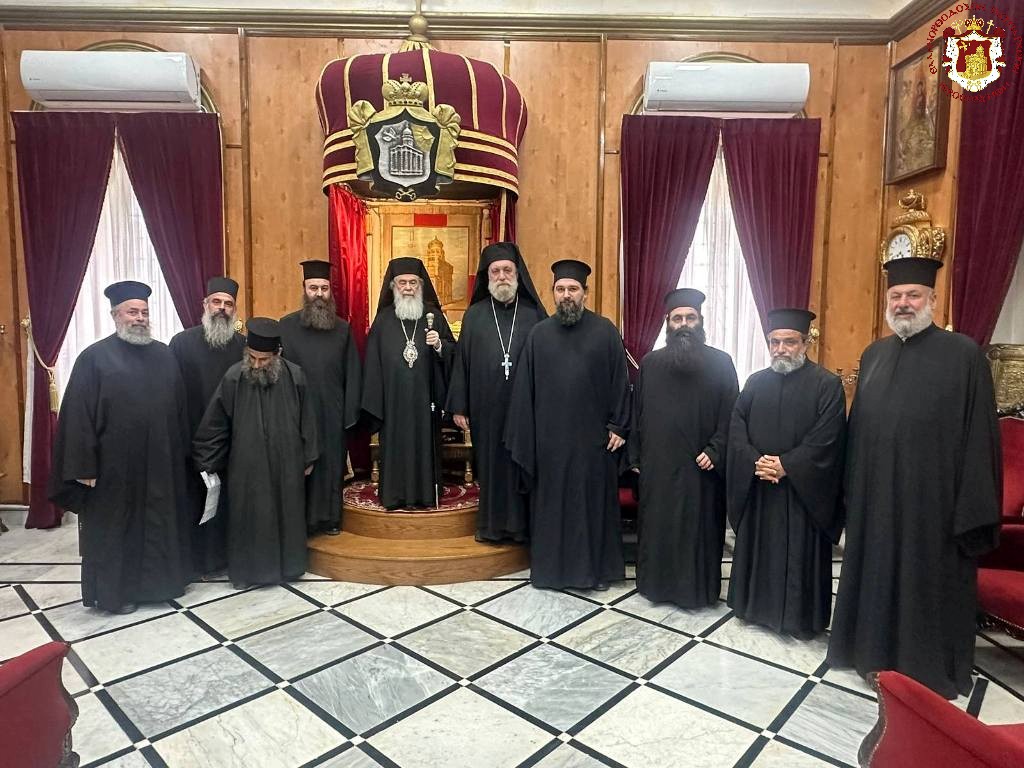 Σειρά διαδοχικών επισκέψεων δέχθηκε ο Πατριάρχης Ιεροσολύμων