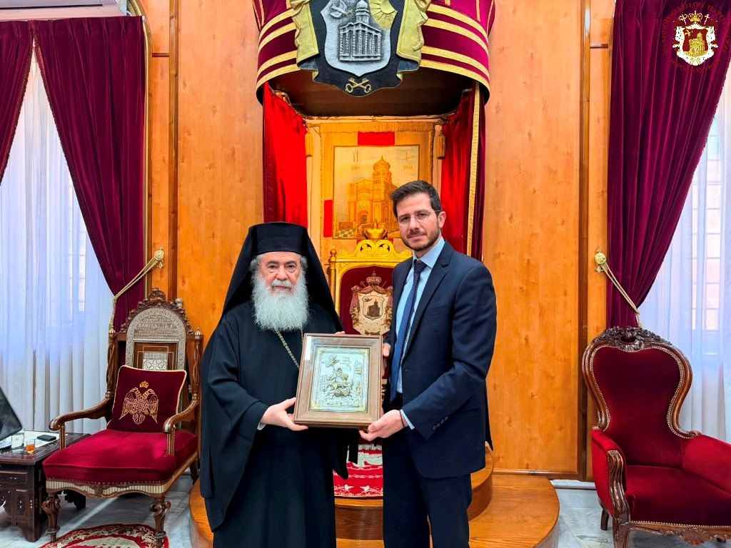 Σειρά συναντήσεων δέχθηκε ο Πατριάρχης Ιεροσολύμων
