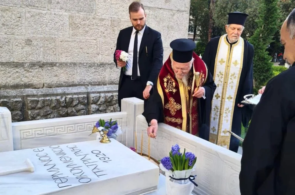 The Ecumenical Patriarch honoured the Memory of His Predecessor Patriarch Germanos IV, Founder of the Holy Theological School of Halki