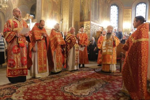 Епископ Мелнишский Герасим возглавил Литургию в престольный праздник подворья Русской Православной Церкви в Софии