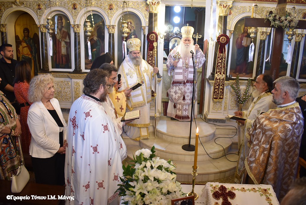 Οι Μητροπολίτες Μάνης και Αργολίδος τίμησαν τον αείμνηστο π. Θεόδωρο Μαρινόπουλο στη Μαντινεία
