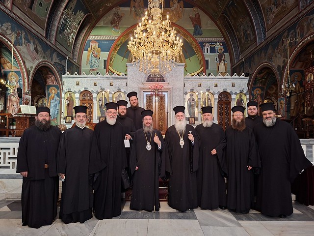 Προσκυνητές της Μητρόπολης Αιτωλίας και Ακαρνανίας επισκέφθηκαν την Μητρόπολη Κορίνθου