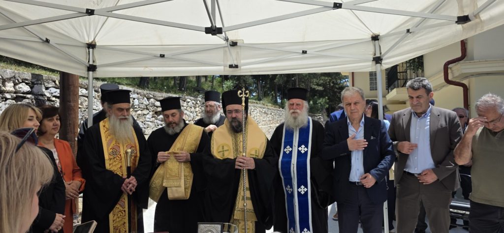 Aγιασμός για την παράδοση συμπληρωματικών έργων στο Γηροκομείο Καστοριάς
