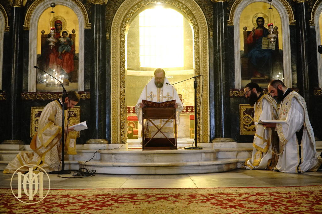 Η εορτή της Πεντηκοστής στον πανηγυρίζοντα Καθεδρικό Ναό της του Θεού Σοφίας Θεσσαλονίκης
