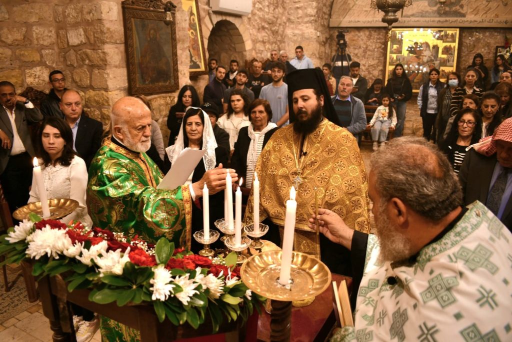 غروبُ عيدِ القدّيسِ العظيمِ في الشّهداء جيورجيوس