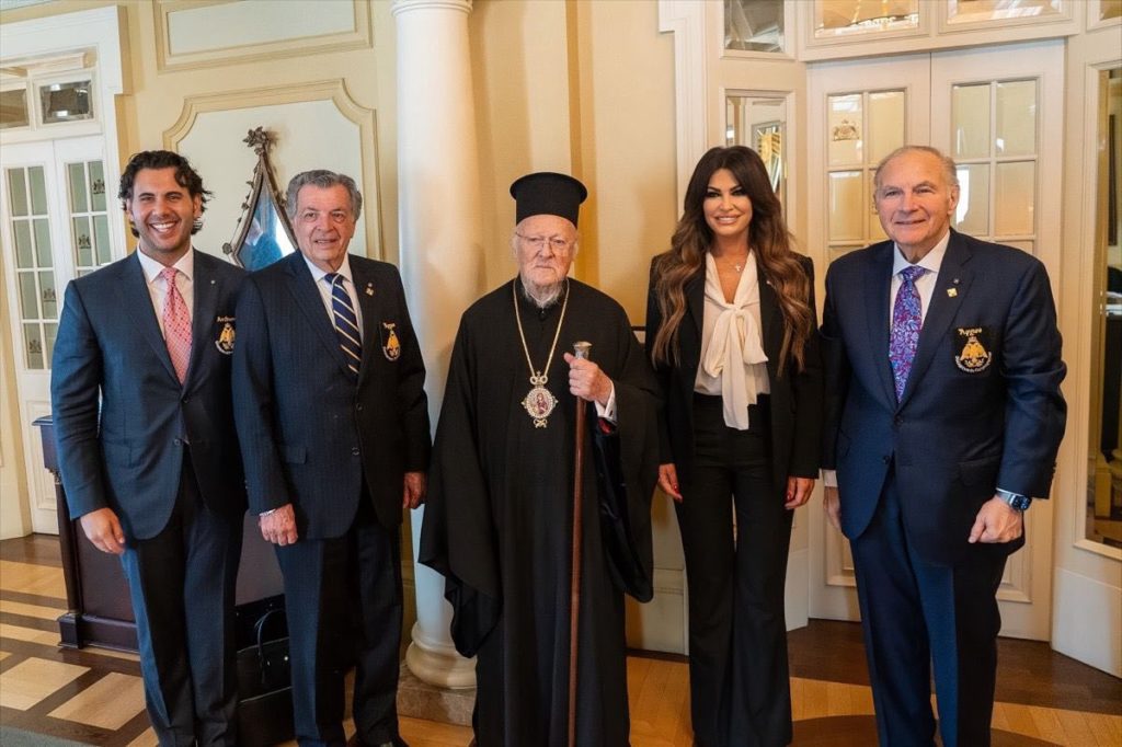 Συνάντηση Οικουμενικού Πατριάρχη με την Πρέσβη των ΗΠΑ στην Αθήνα Κίμπερλι Γκίλφοϊλ