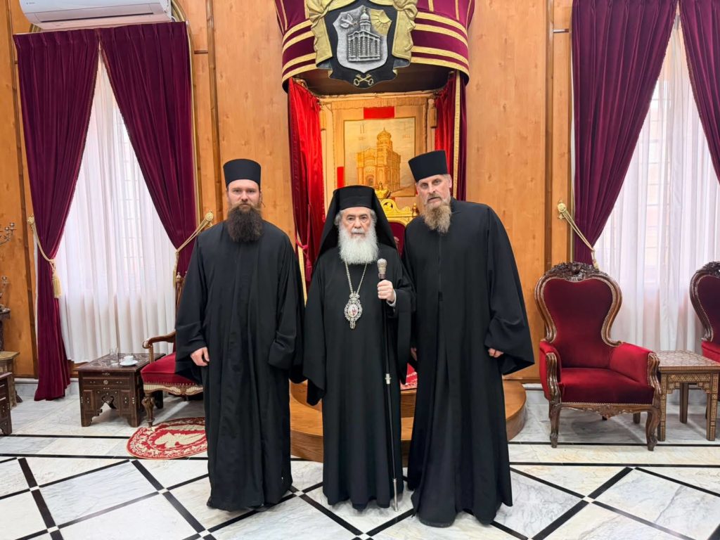 Σειρά διαδοχικών επισκέψεων δέχθηκε ο Πατριάρχης Ιεροσολύμων