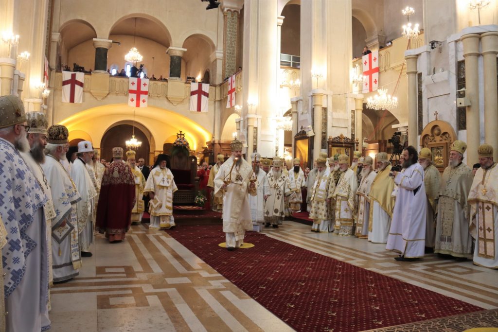 Λαμπρός πρώτος εορτασμός της Ημέρας Αγιότητας της Οικογένειας στη Γεωργία με τον νέο Πατριάρχη Σιώ