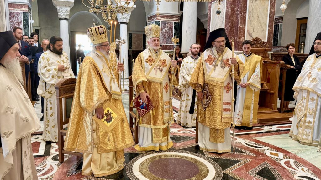 Επίσκεψη Αρχιεπισκόπου Αμερικής στην Ιερά Μονή Τιμίου Προδρόμου στο Ακριτοχώρι Σερρών
