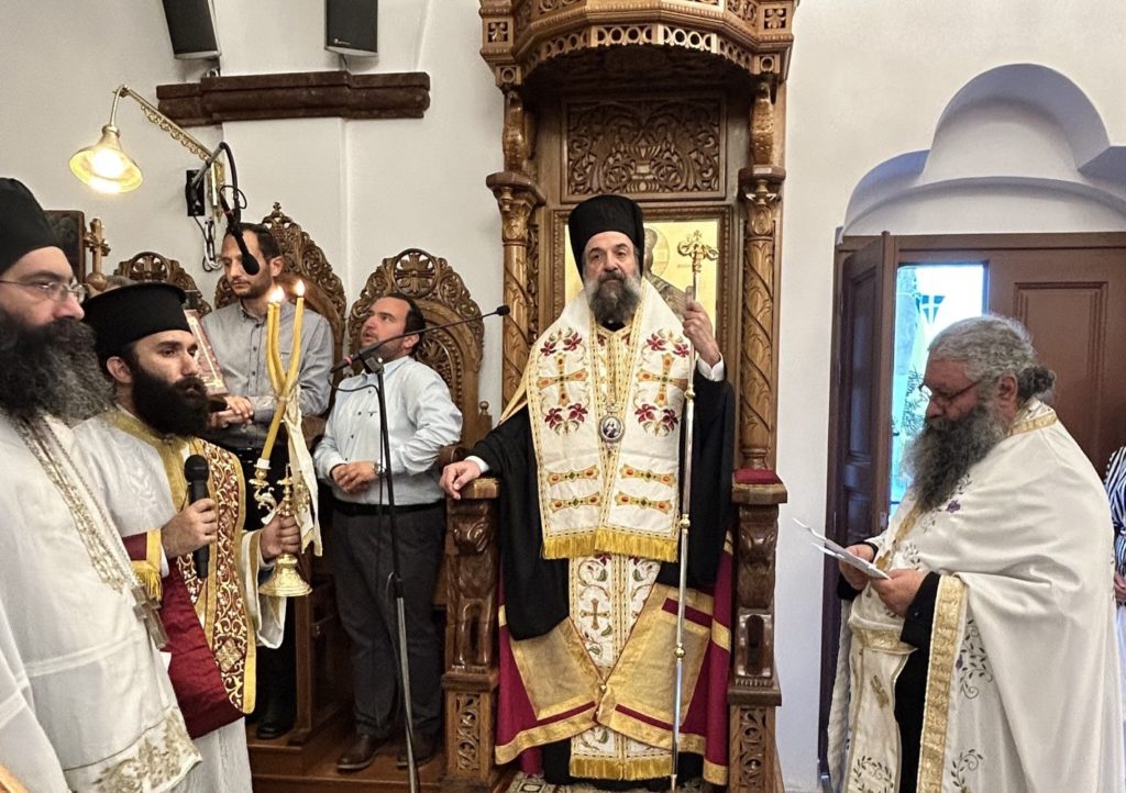 Η Σαντορίνη τίμησε την Αγία Θεοδοσία
